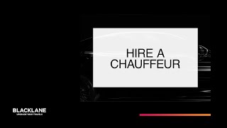 Retire the Driver Hire the Chauffeur  Blacklane [upl. by Enytsirk]