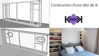 Kinook®  fabrication dune tête de lit [upl. by Elicec332]