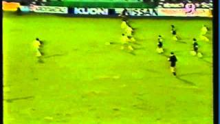 1986 April 1 Grasshoppers Zurich Switzerland  0Argentina 1 Friendlympg [upl. by Suilmann]