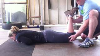 Deep six lateral rotator partner stretch [upl. by Lesh405]