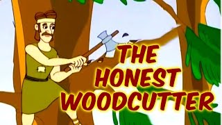 The Honest Woodcutter  Grandpa Stories  English Moral Stories For Kids [upl. by Assirialc]