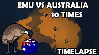 AOC2 Emu War 10 times Emu vs Australia Timelapse [upl. by Kally61]