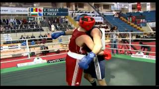 Heavy 91kg Final  Cheles MDA vs Pulev BUL  2012 European Olympic Qualifying Event [upl. by Wernher]