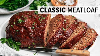 BEST EVER MEATLOAF RECIPE  With the Tastiest Glaze [upl. by Ordnagela]