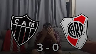 ATLÉTICO MINEIRO vs RIVER  IDA SEMIFINAL LIBERTADORES 2024  REACCIÓN DE HINCHA [upl. by Tsirhc]