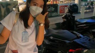 Surprising my GF with my new ADV 160 🫶🏻 adv160 honda [upl. by Idel100]