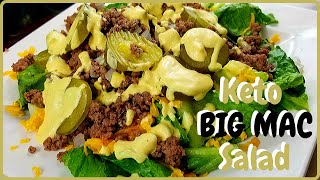 Keto Big Mac Salad [upl. by Ekoorb88]