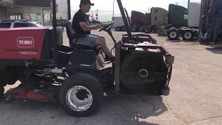 Lot 304  2003 Toro Groundsmaster 4500D 5Deck Rotary Mower [upl. by Esinehc443]