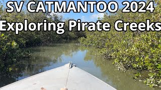 Exploring Pirate Creeks Whangarei Harbour  SV CATMANTOO 2024 [upl. by Ytak472]