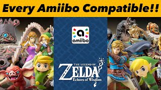 Amiibo Functionality Revealed For Echoes Of Wisdom [upl. by Merkley462]