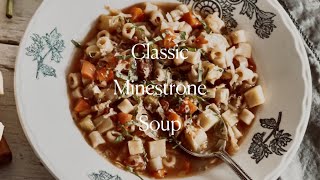 Classic Minestrone Soup [upl. by Redmond]