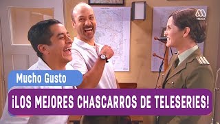 ¡Los mejores e imperdibles chascarros de teleseries  Mucho gusto 2017 [upl. by Sumer]