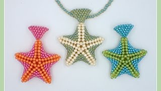 Beaded Starfish Pendant [upl. by Yvonne]