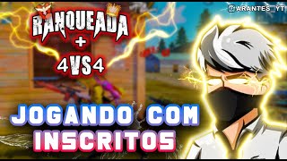 VIVO🔥 LIVE FF 🔥 FREE FIRE AO VIVO 🔥 6X6  4X4 INSCRITOS 🔥 SALA PERSONALIZADA 🔥 JOGANDO COM INSCRITO🔥 [upl. by Lardner]