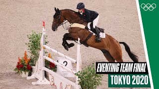 Equestrian Eventing Jumping Team Final  Tokyo 2020 Replays [upl. by Emlynne976]