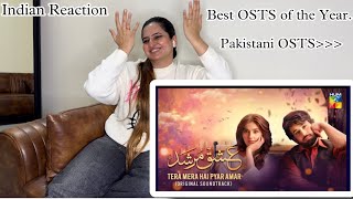 Ishq Murshid 1 amp 2 OST Reaction Indian Reaction  Sidhu Vlogs [upl. by Ekal]