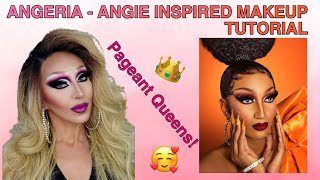 ANGERIA PARIS VANMICHEALS MAKEUP TUTORIAL RUPAULS DRAG RACE SEASON 14 [upl. by Rodney]