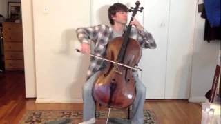 Ed Sheeran Thinking Out Loud  solo cello [upl. by Mcclees]