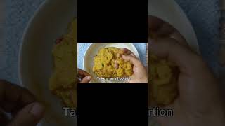 Egg chop🥚Afternoon snackpotatoeggchopeasysnacks food recipeafternoonsnack viralvideo video [upl. by Feltie]