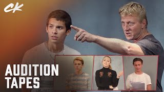 Your Favorite Cobra Kai Stars Audition Tapes  Cobra Kai William Zabka Xolo Maridueña [upl. by Halullat]