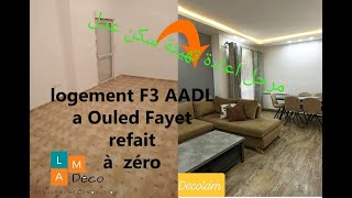 Étapes de rénovation dun appartement AADL 0791363435🏠مراحل تهيئة شقة عدل [upl. by Pheni]