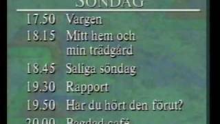 TV2 Avslutning 19910713 [upl. by Ary]