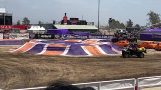 Monster jam salinas opening 5717 [upl. by Rahsab]