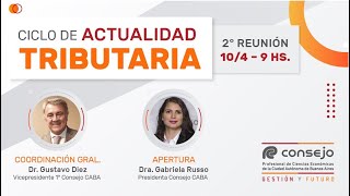 Ref 2607LV Ciclo de Actualidad Tributaria 2º Reunión 2024 [upl. by Zat]