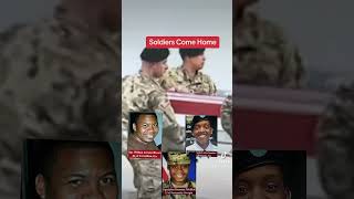 Dignified Transfer Soldiers Come Home news [upl. by Peper]