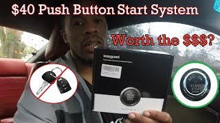 Aftermarket Push Button Start Review  Install Easyguard [upl. by Sturges]