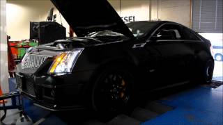 CTSV Coupe on the dyno after 24 pulley install [upl. by Eelir719]