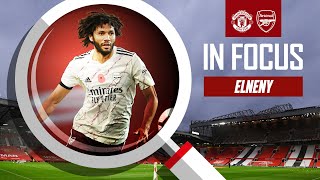 Mo Elneny  Every Touch  Manchester United vs Arsenal 01  Premier League [upl. by Sheff]