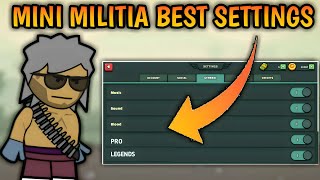 mini militia best settings [upl. by Marlon705]