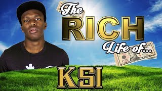 KSI  The RICH Life  Forbes Net Worth 2017  FORBES  Lamborghini Sidemen House amp more [upl. by Anialahs522]