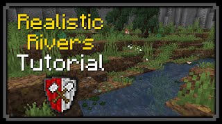 Minecraft Realistic Rivers Tutorial [upl. by Oigroig]