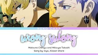 Chifuyu amp Mitsuya  Urong Sulong Color Coded Lyrics [upl. by Evalyn95]