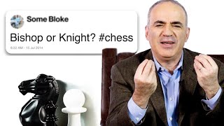 Garry Kasparov Answers Chess Questions From Twitter  Tech Support  WIRED [upl. by Evalyn230]