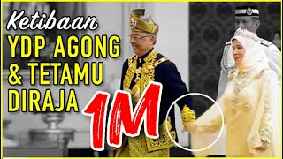 PERTABALAN AGONG KE16  SEMUA RAJARAJA MELAYU HADIR Kecuali Johor Kelantan Perlis amp NSembilan [upl. by Enohsal]