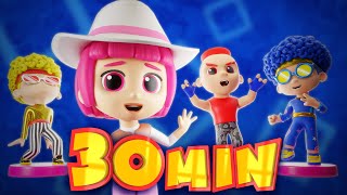 Trendy LyaLya and Trendy ChaCha Chicky amp BoomBoom  Mega Compilation  D Billions Kids Songs [upl. by Ettenrahs]