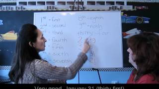 Lesson 40  Dates  Learn English with Jennifer [upl. by Nagah126]