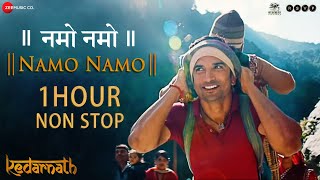 Namo Namo 1 Hour Non Stop  Lyrical  Kedarnath  Amit Trivedi  Lord Shiva  Sushant Singh Rajput [upl. by Seeto]