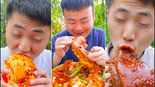 ASMR Mukbang Chinese Spicy Food Challenges 🌶🌶🌶 Tik Tok China 21 [upl. by Sucul295]