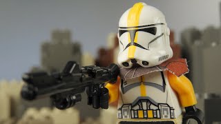 A 327th Clone Trooper Tale  Lego Star Wars Stop Motion [upl. by Wallraff]