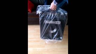 Unboxing Hartke KB12 500Watt Bass combo Dutch [upl. by Erdna]