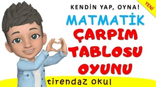 ÇARPIM TABLOSU OYUNLARI  KOLAY EZBERLEME  ÇARPMA OYUNU [upl. by Caro184]