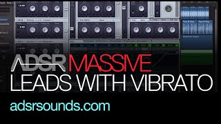 NI Massive Tutorial  Make Better Leads With Vibrato [upl. by Llehsor604]