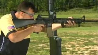 Pro Tip How to Zero Your AR15 with SSG Robby Johnson  Shooting USA [upl. by Aihsek290]