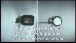 grenade detonation in slow motion [upl. by Arbba]