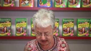 Jacqueline Wilson Reading Diamond [upl. by Itisahc351]