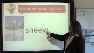 Spelling woorden met eeuw ieuw uw [upl. by Naujd]